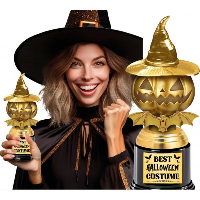 GuircaNejlepší Halloweenský kostým trofej 22cm – Zboží Dáma