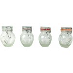 Prohome Dóza sklo 7x6x8,5cm klip 100ml – Hledejceny.cz