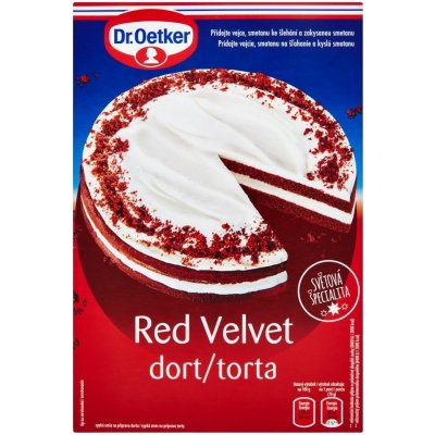 ​Dr. Oetker Red Velvet Dort 385 g – Sleviste.cz