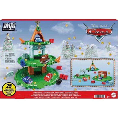 Mattel Cars Mini Racers Adventní kalendář HPD83 – Zboží Mobilmania