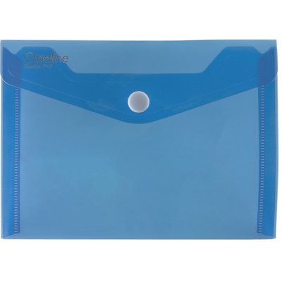Spisové desky s drukem na šířku - A6 / modrá, 419952 – Zboží Živě