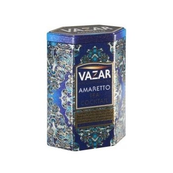 Vazar černý čaj Cocktail Amaretto plech 100 g