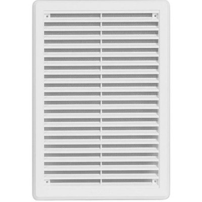 Mřížka větrací krytka se síťovinou bílá - VM 200x300 KB – Zboží Mobilmania