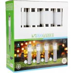 Lampa solární zahradní 6X37cm sada 4ks – HobbyKompas.cz