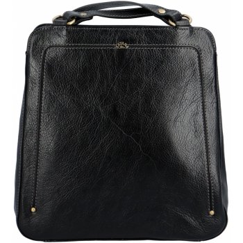 Katana Luxusní dámský kožený kabelko batoh Nice černá