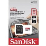 SanDisk microSDHC UHS-I 32 GB SDSQUA4-032G-GN6IA – Zboží Mobilmania