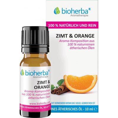 Bioherba Eterický olej skořice a pomeranč 10 ml – Hledejceny.cz