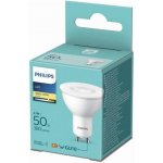 Philips žárovka LED 4,7 W, GU10, teplá bílá – Zboží Živě
