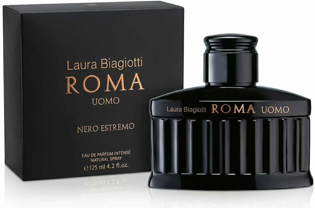 Laura Biagiotti Roma Uomo Nero Estremo Intense parfémovaná voda pánská 125 ml
