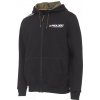 Rybářské tričko, svetr, mikina Prologic Mikina Eden Zip Hoodie Black Caviar