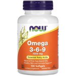 Now Foods Omega 3 6 9 1000 mg 100 kapslí – Hledejceny.cz