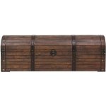 vidaXL Úložná truhla masivní dřevo vintage styl 120 x 30 x 40 cm – Zboží Dáma