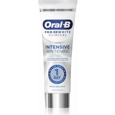 Oral B Pro-3D White Intensive Whitening intenzivní bělicí Bright Brilliance 75 ml – Hledejceny.cz