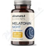 Allnature Elements Melatonin night 240 tablet – Hledejceny.cz