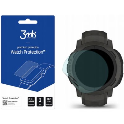 3mk Watch Hybridní sklo pro Garmin Instinct 2 (3ks), 5903108461566