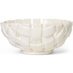 Ferm Living Keramická mísa Plait Bowl white 24 cm – Hledejceny.cz