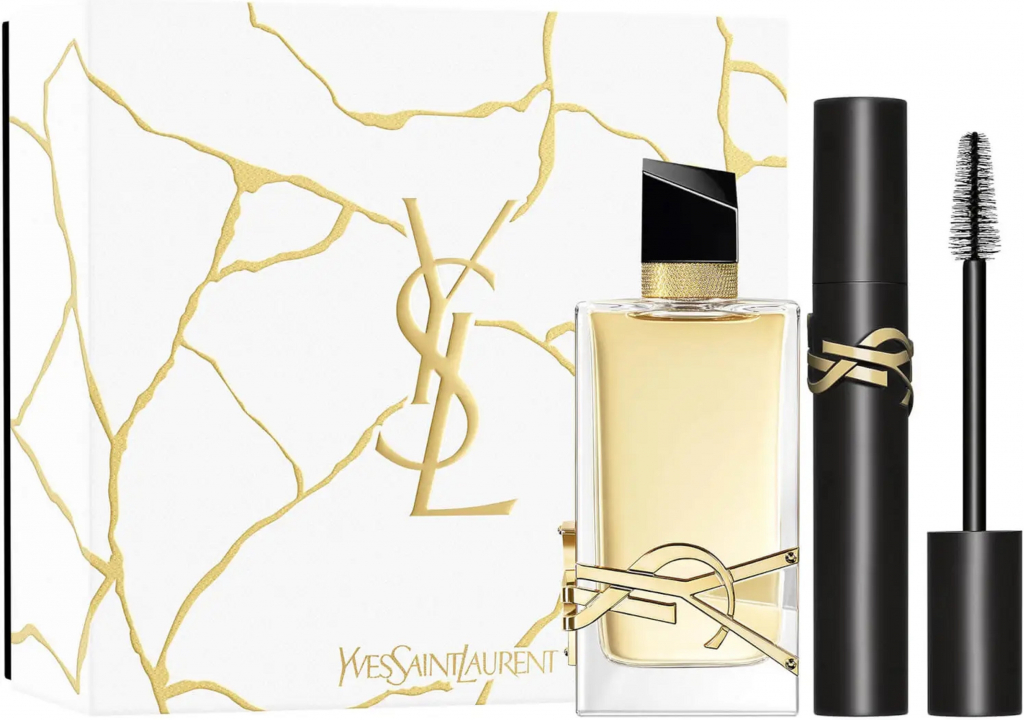 Yves Saint Laurent Libre EDP 90 ml + Lash Clash Extreme Volume řasenka pro extra objem 9 ml, dárková sada pro ženy