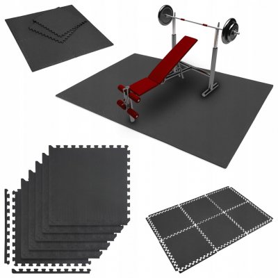 Gymtek 176,5 cm x 118 cm černá – Hledejceny.cz