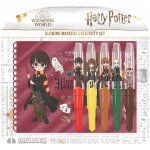 Jiri Models 3522-8 kreativní sada se zápisníkem a foukacími fixy Harry Potter 7 ks – Hledejceny.cz