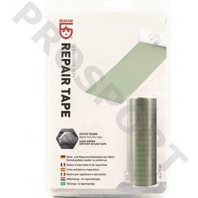 GA TENACIOUS Repair Tape ripstop sage green – Zbozi.Blesk.cz