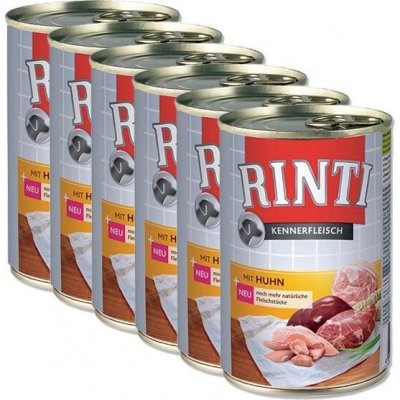 Rinti Kennerfleisch kuře 6 x 400 g – Hledejceny.cz