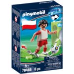 Playmobil 70486 FOTBALISTA POLSKO – Zboží Dáma