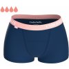 Menstruační kalhotky Menstruační kalhotky Underbelly BOYFRIEND modro-růžové z mikromodalu Pro velmi silnou menstruaci