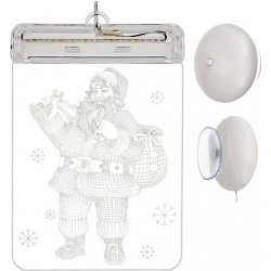 Malatec 17224 3D LED svítící Santa Claus