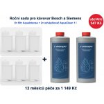 Wessper AquaIntense Bosch 6 ks + 2 ks odvápňovač AquaClean 1 l – Hledejceny.cz