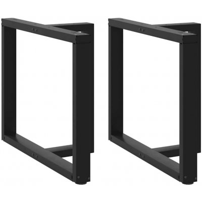 Omaxi 317247 Nohy k jídelnímu stolu ve tvaru T 2 ks černé 90 x 35 x 72-73 cm ocel – Sleviste.cz