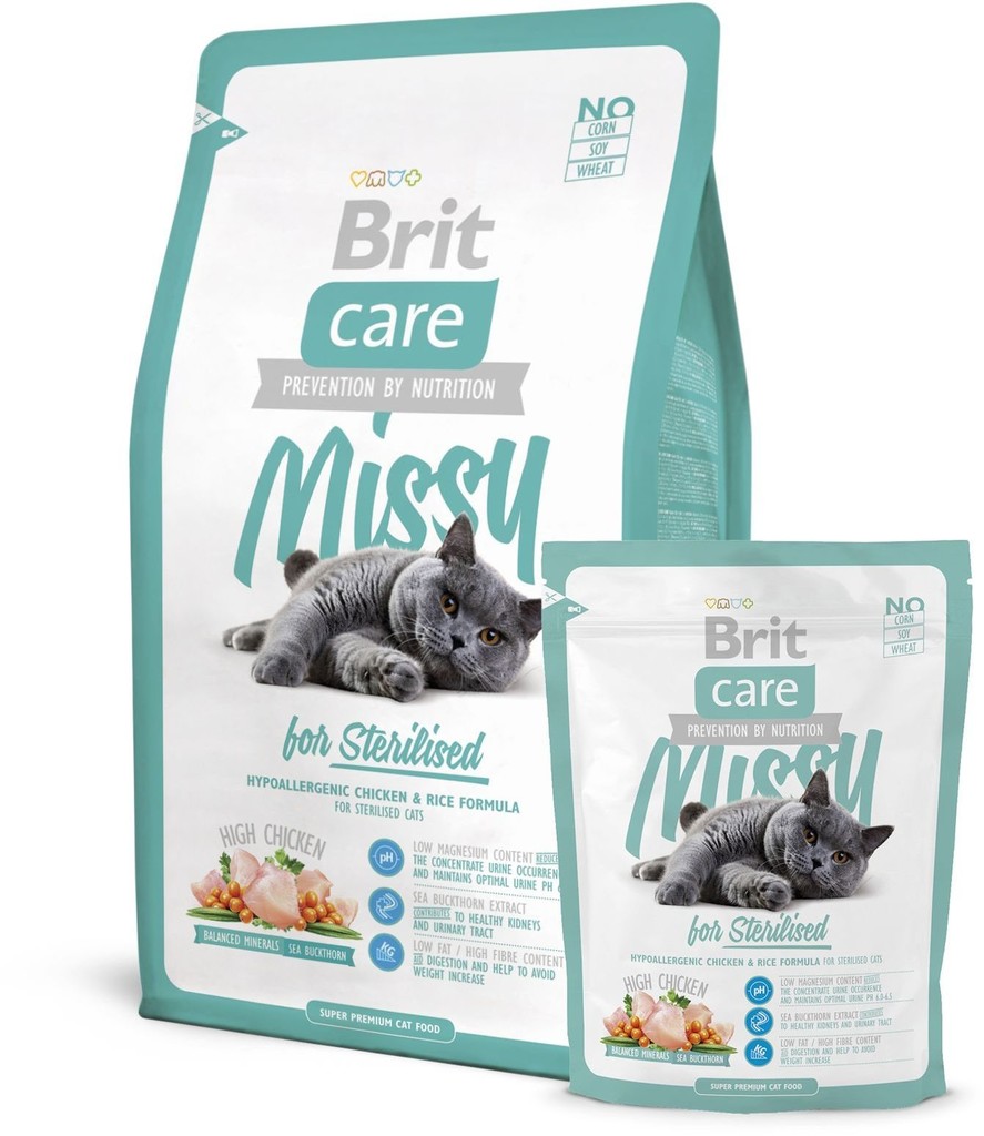 Brit cat Care Missy for Sterilised 2 kg