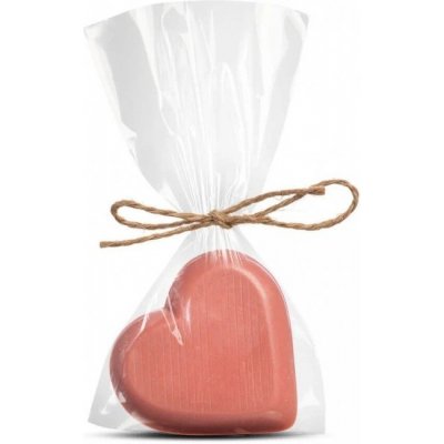 Čokoládovna Janek Bílé čokoládové srdíčko ovocné malina a jahoda 14 g – Zboží Dáma