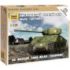 Sběratelský model Zvezda M4A2 Sherman Wargames WWII 6263 1:100