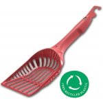 Tommi Handy Lopatka k toaletě pro kočky korálová 30,5 x 10,1 x 4 cm – Zboží Dáma