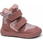 Protetika Daxi dívčí zimní barefoot s membránou old pink – Zboží Dáma