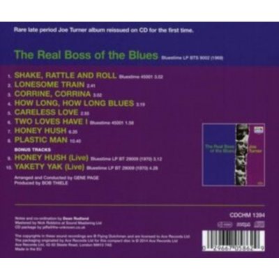 Turner Joe - Real Boss Of The Blues CD – Zbozi.Blesk.cz