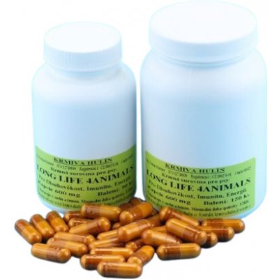 Krmiva Hulín Long Life 4Animals kapsle 600 mg 300 ks – Hledejceny.cz