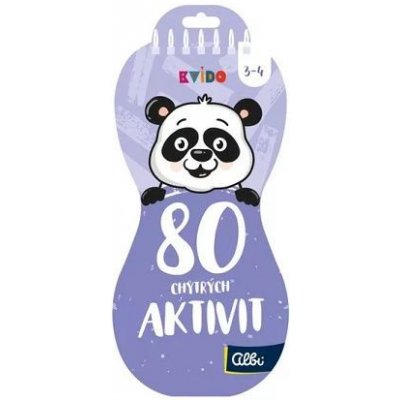 Albi Kvído 80 chytrých aktivit 3-4 roky – Zboží Živě