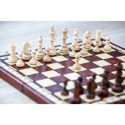 Dřevěné šachy Royal classic – Zboží Dáma