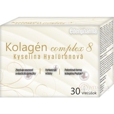 EDENPharma Kolagen complex 8 Kyselina Hyaluronová sáčku 30 kapslí – Hledejceny.cz