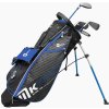 Golfový set MKids Pro Half (155cm) juniorský golfový set, pravé, stand bag (na záda), grafit, standardní