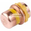 Tvarovka KAN-therm Copper V Gas Víčko Cu lisovací SPG5301V pro plyn 42 mm 2254250005