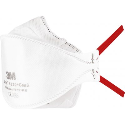 3M MAS 9330440 + Aura FFP3 bílá 10 ks – Zbozi.Blesk.cz