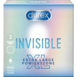 Durex Invisible XL 3 ks