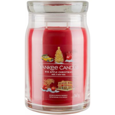 Yankee Candle Signature Big Apple Christmas 567g – Zboží Dáma