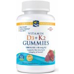 Nordic Naturals Vitamín D3+K2 60 gumových bonbónů – Hledejceny.cz