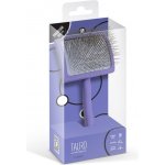 TAURO PRO LINE Prohnutý dřevěný obdélníkový kartáč TPL drátky 25 mm fialový M 9,6 x 19,0 cm – Zboží Dáma