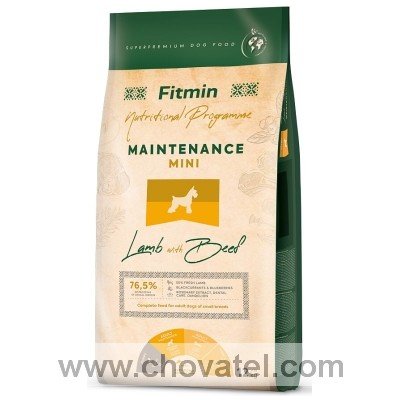 Fitmin dog Mini Maintenance Lamb Beef 2 x 12kg