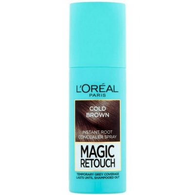 L'Oréal Magic Retouch Instant Root Concealer Spray sprej pro zakrytí odrostů Cold Brown 75 ml – Zboží Mobilmania