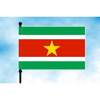 LIBEA, s.r.o. Surinam stolní vlaječka Uchycení: Dutinka (pro nasunutí) – Hledejceny.cz